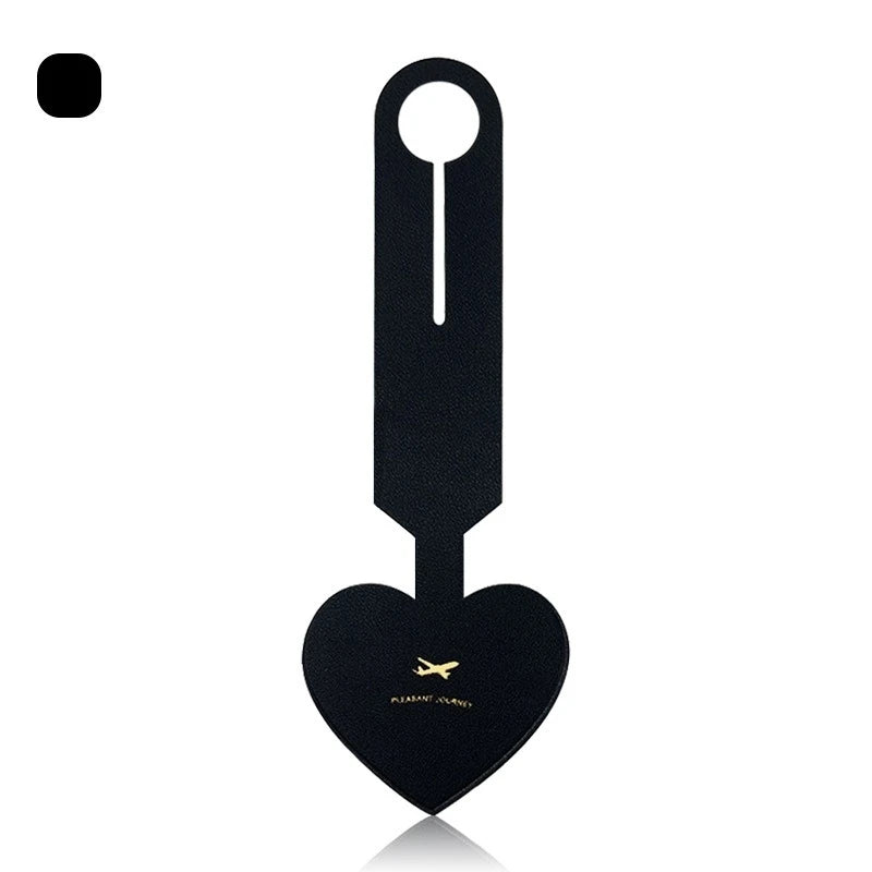 Heart-Shaped Luggage Tag | Colourful Suitcase Identifier