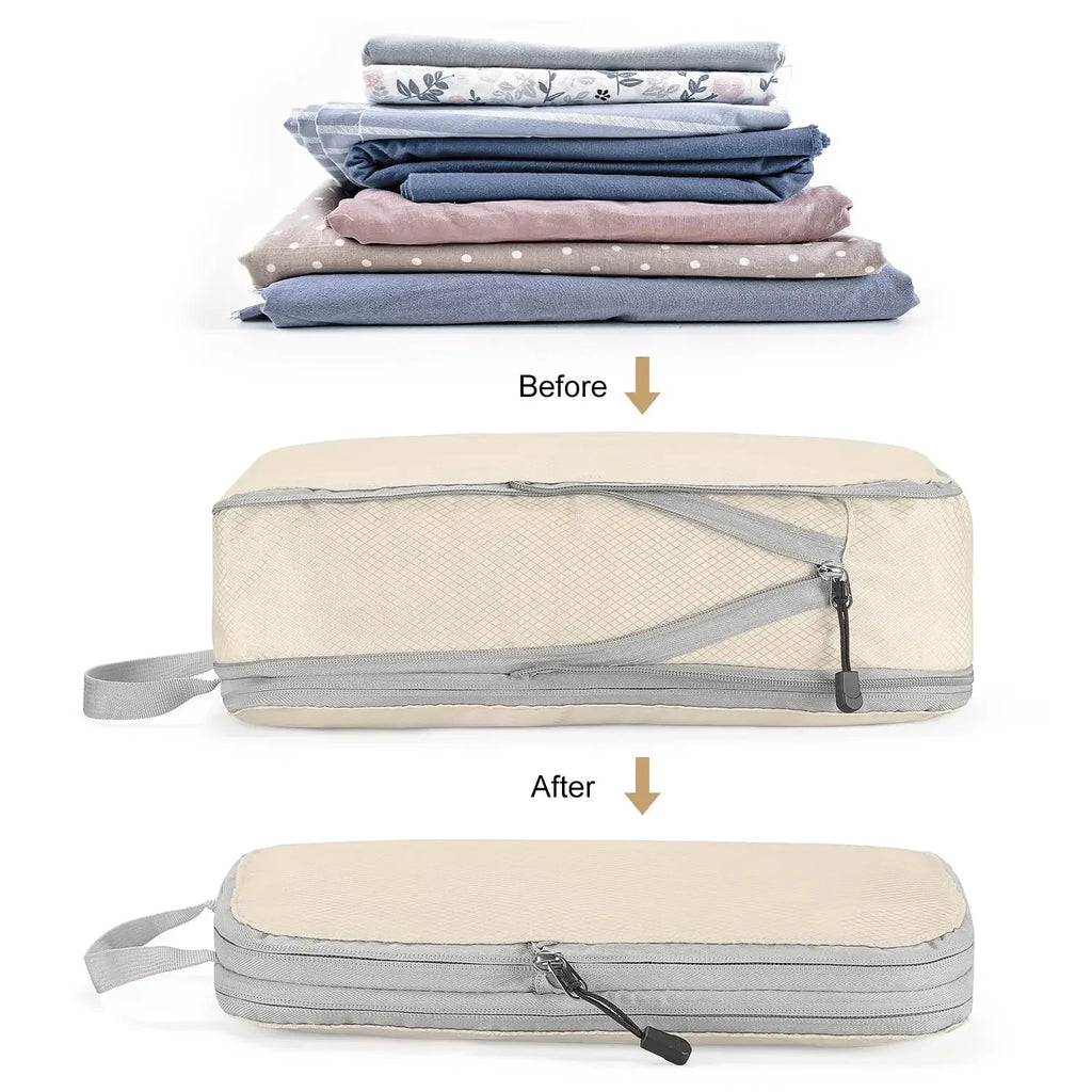 Compression Packing Cubes | 1, 3 & 4-Piece Options