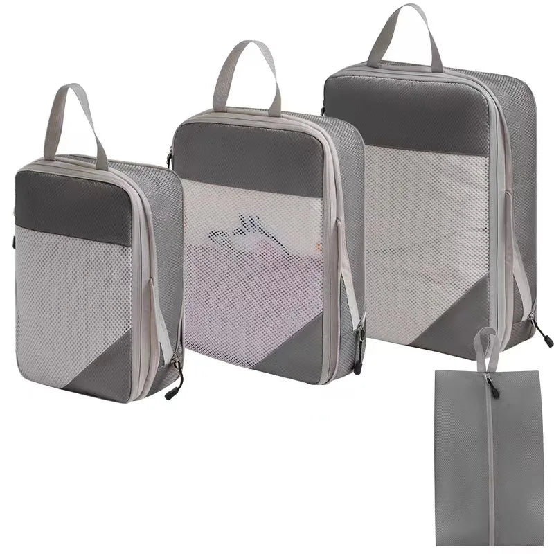 Compression Packing Cubes for Travel | Colour & Set Options