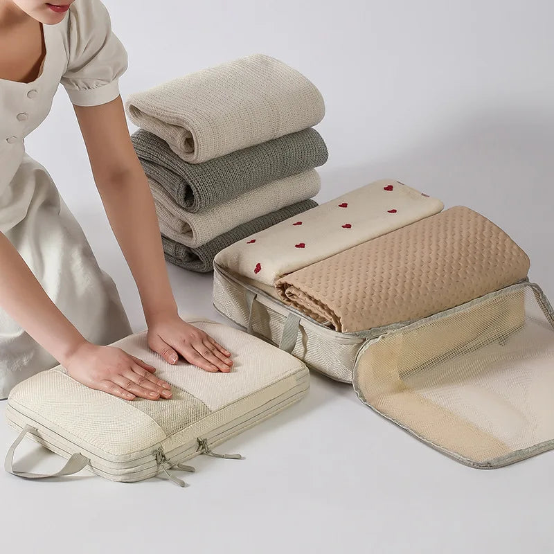 Compression Packing Cubes for Travel | Colour & Set Options