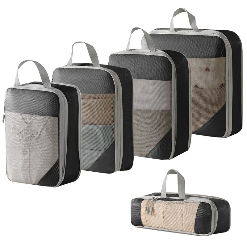 Compression Packing Cubes for Travel | Colour & Set Options