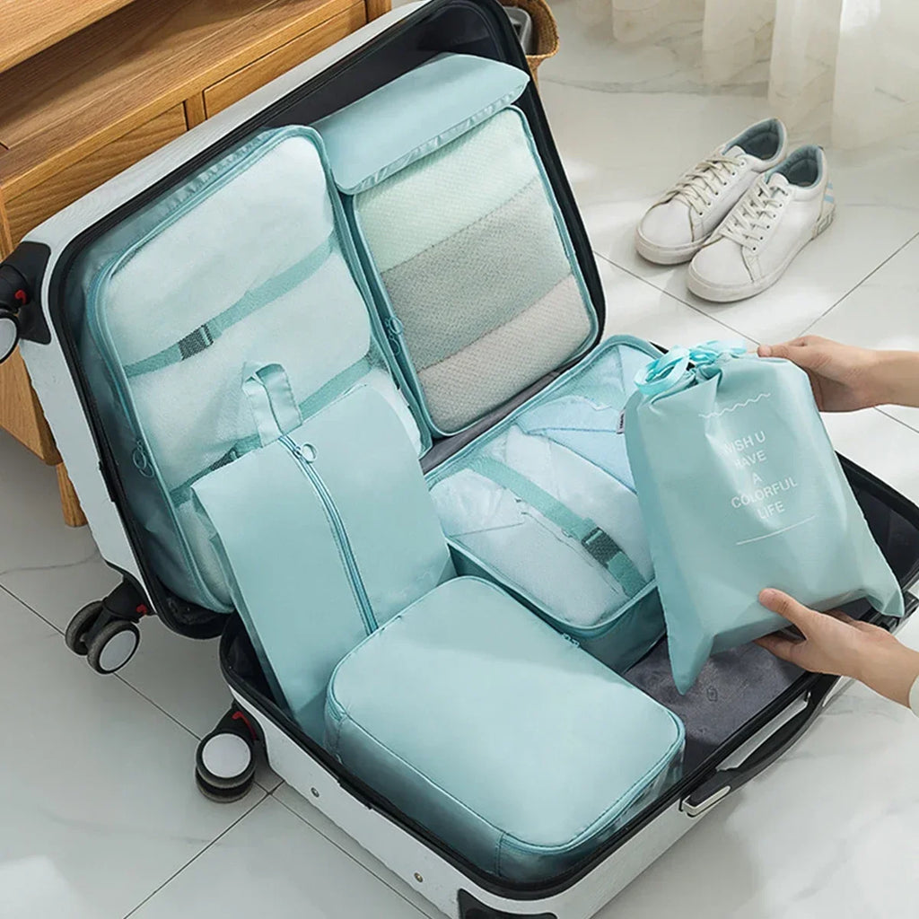 7-Piece Travel Packing Cube Set, Suitcase Organisers