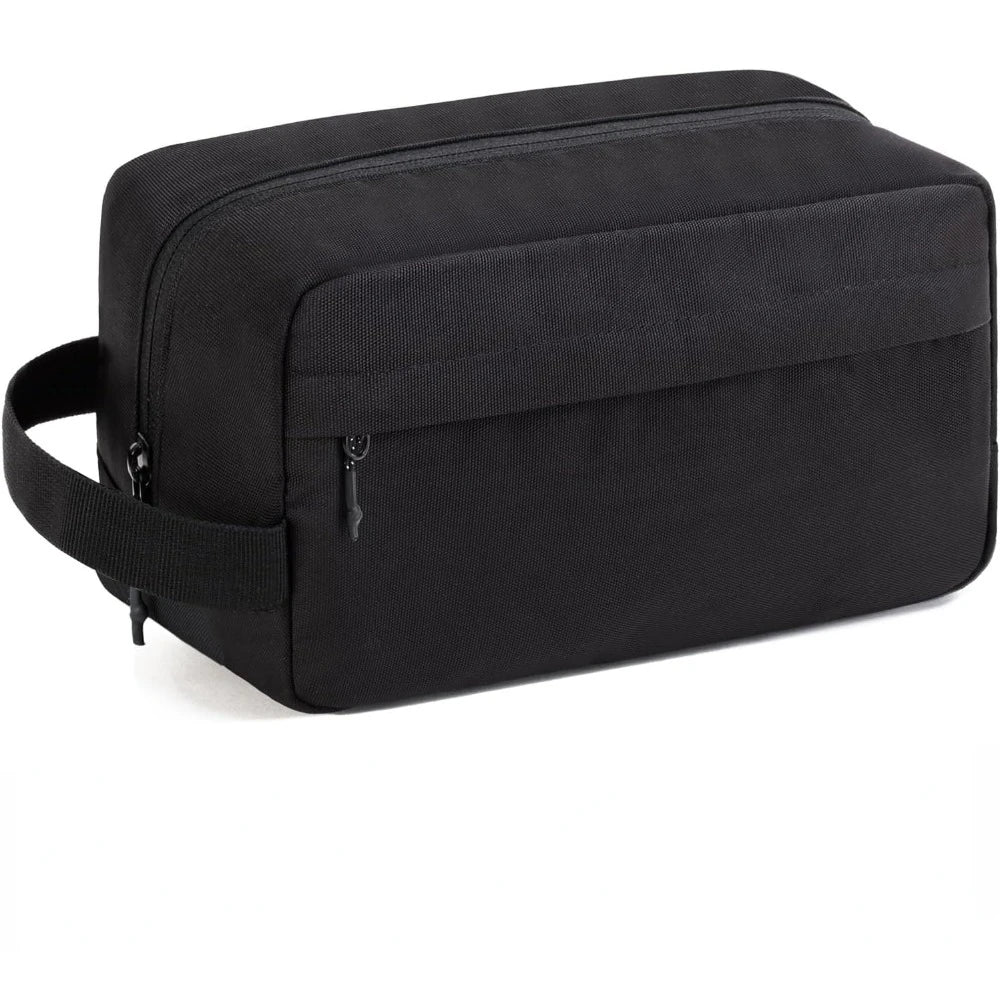 Travel Toiletry Wash Bag, Zip Pockets and Carry Handle