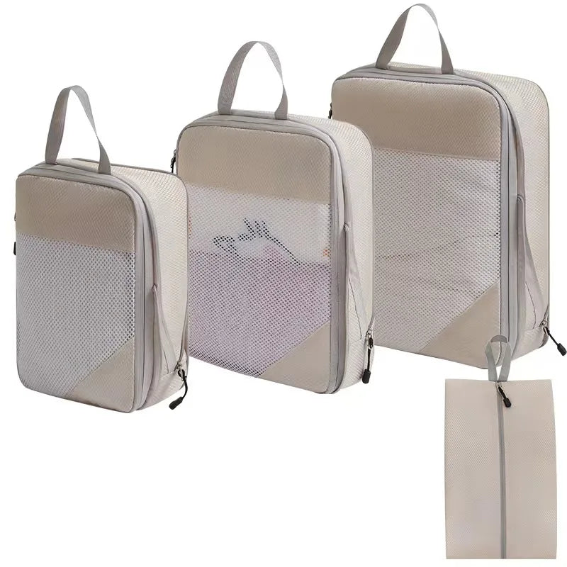 Compression Packing Cubes for Travel | Colour & Set Options