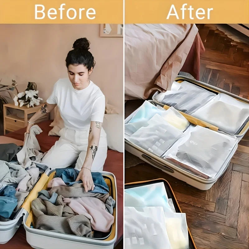 Zippered Garment Storage Bags | 10-Piece Size Options