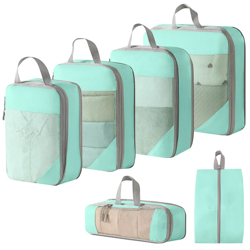 Compression Packing Cubes for Travel | Colour & Set Options