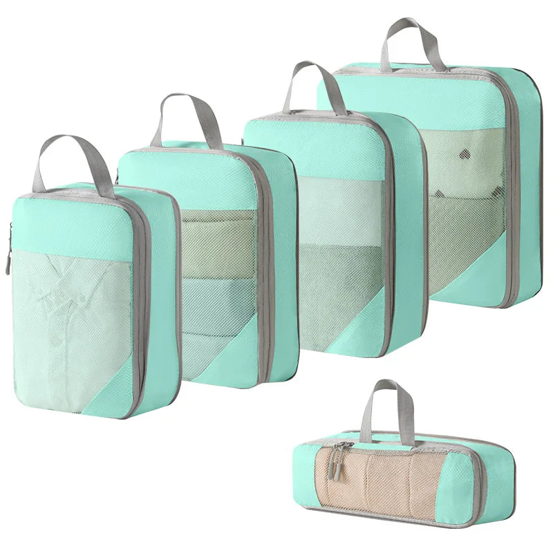 Compression Packing Cubes for Travel | Colour & Set Options