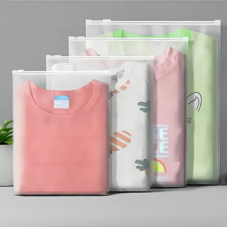 Zippered Garment Storage Bags | 10-Piece Size Options