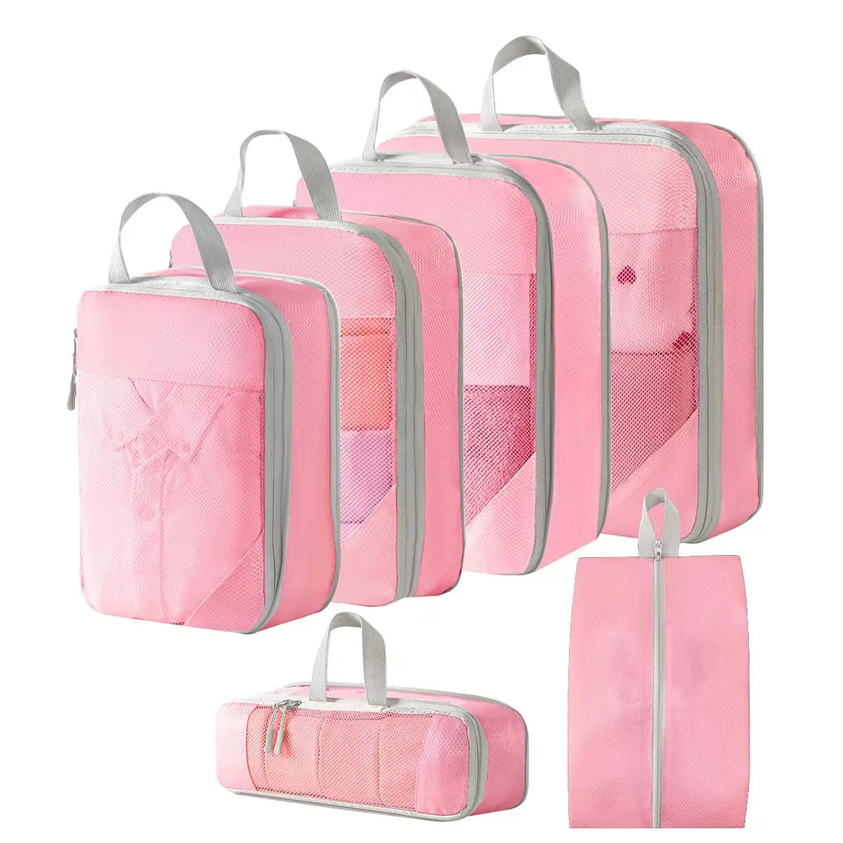 Compression Packing Cubes for Travel | Colour & Set Options
