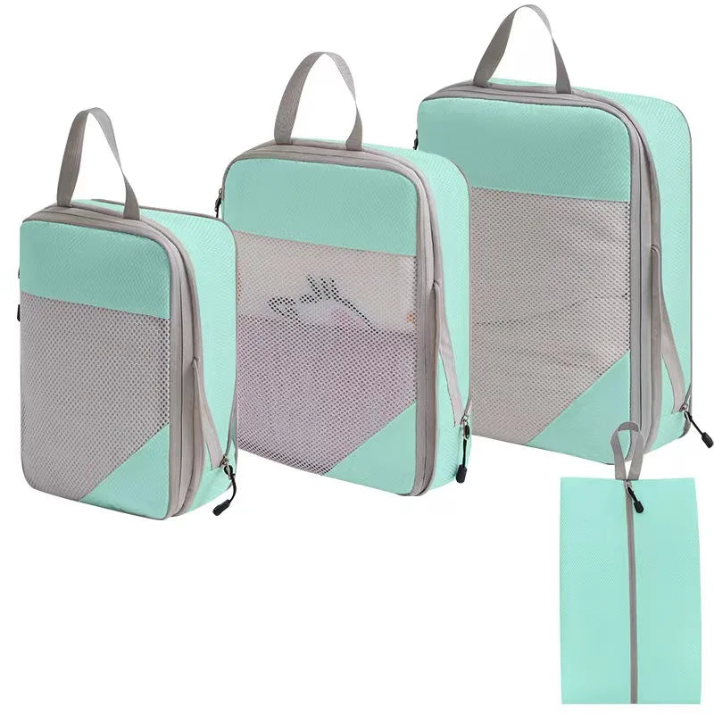 Compression Packing Cubes for Travel | Colour & Set Options