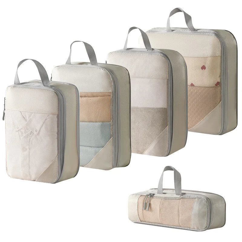 Compression Packing Cubes for Travel | Colour & Set Options