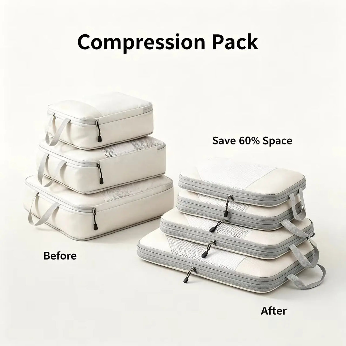 Compression Packing Cubes, Travel Organiser Bundles