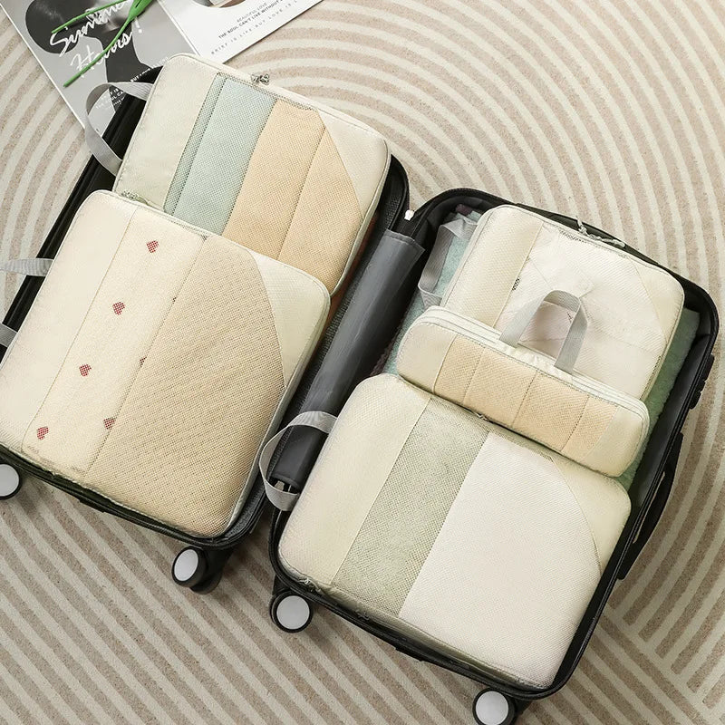 Compression Packing Cubes for Travel | Colour & Set Options