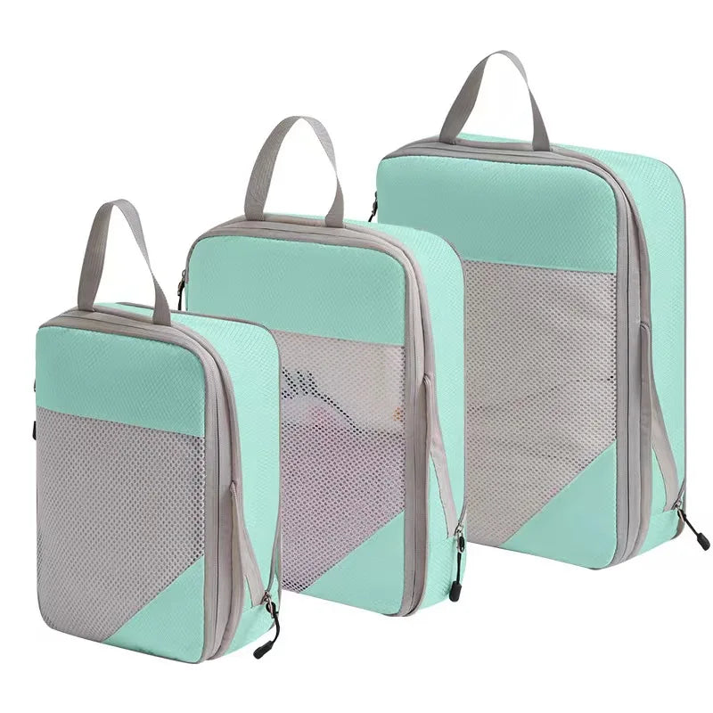 Compression Packing Cubes for Travel | Colour & Set Options