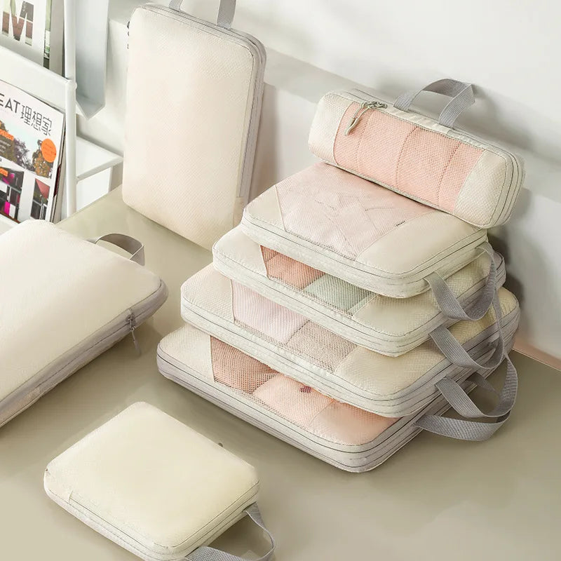 Compression Packing Cubes for Travel | Colour & Set Options