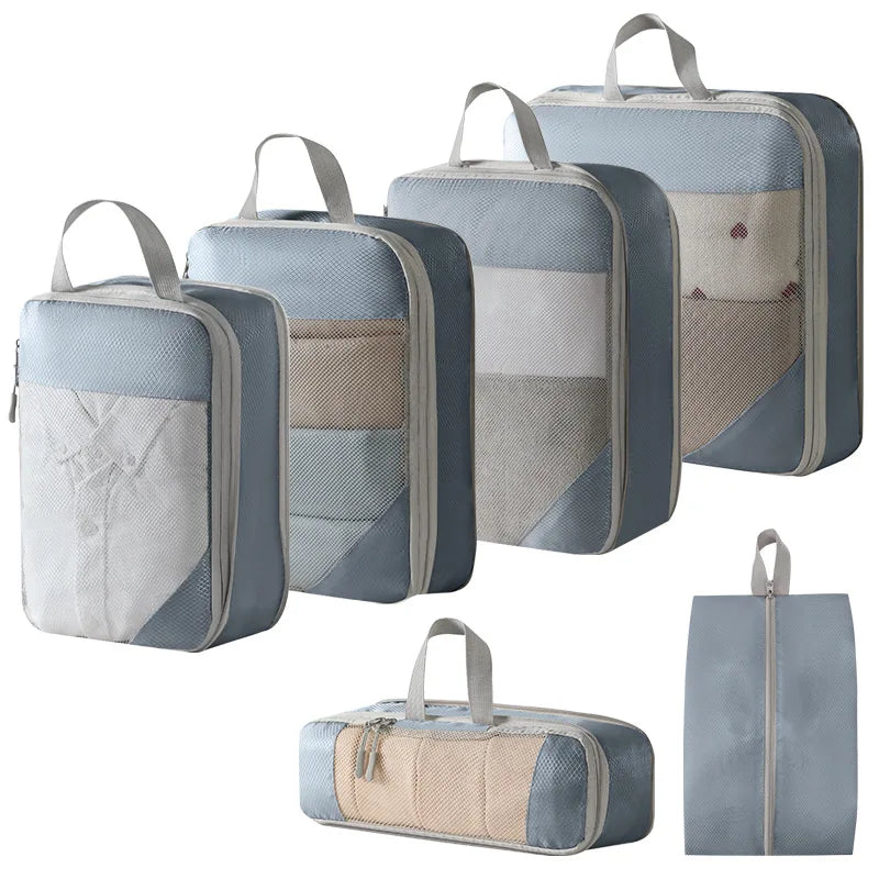 Compression Packing Cubes for Travel | Colour & Set Options