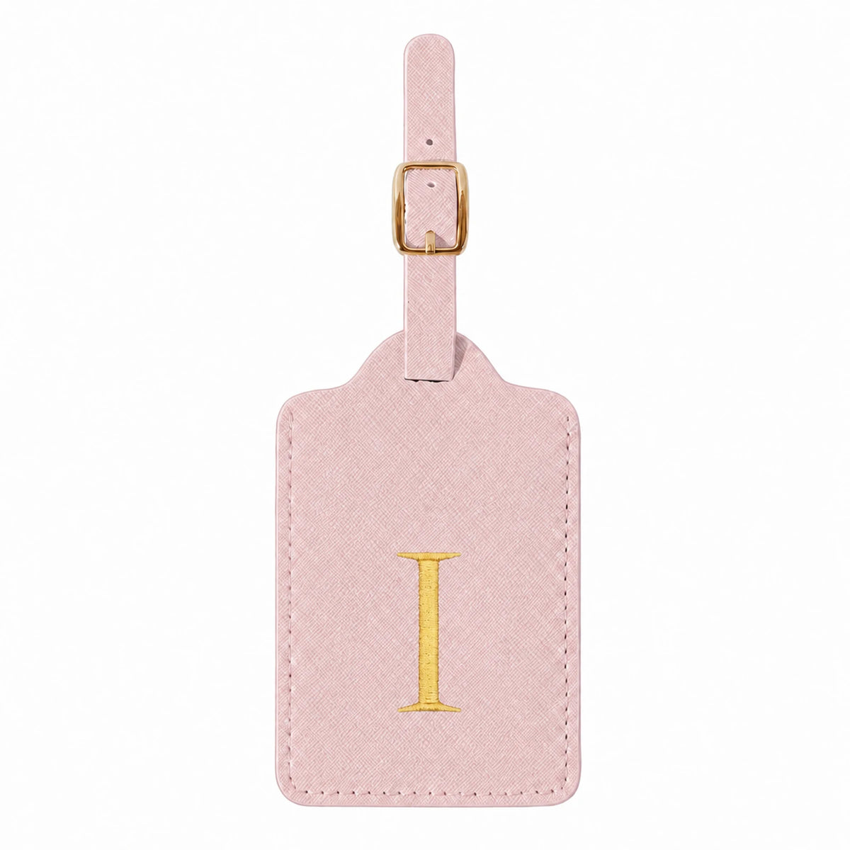 Pink Initial Luggage Tag | A–Z Letter Choices