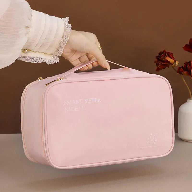 Double-Layer Underwear & Socks Travel Organiser